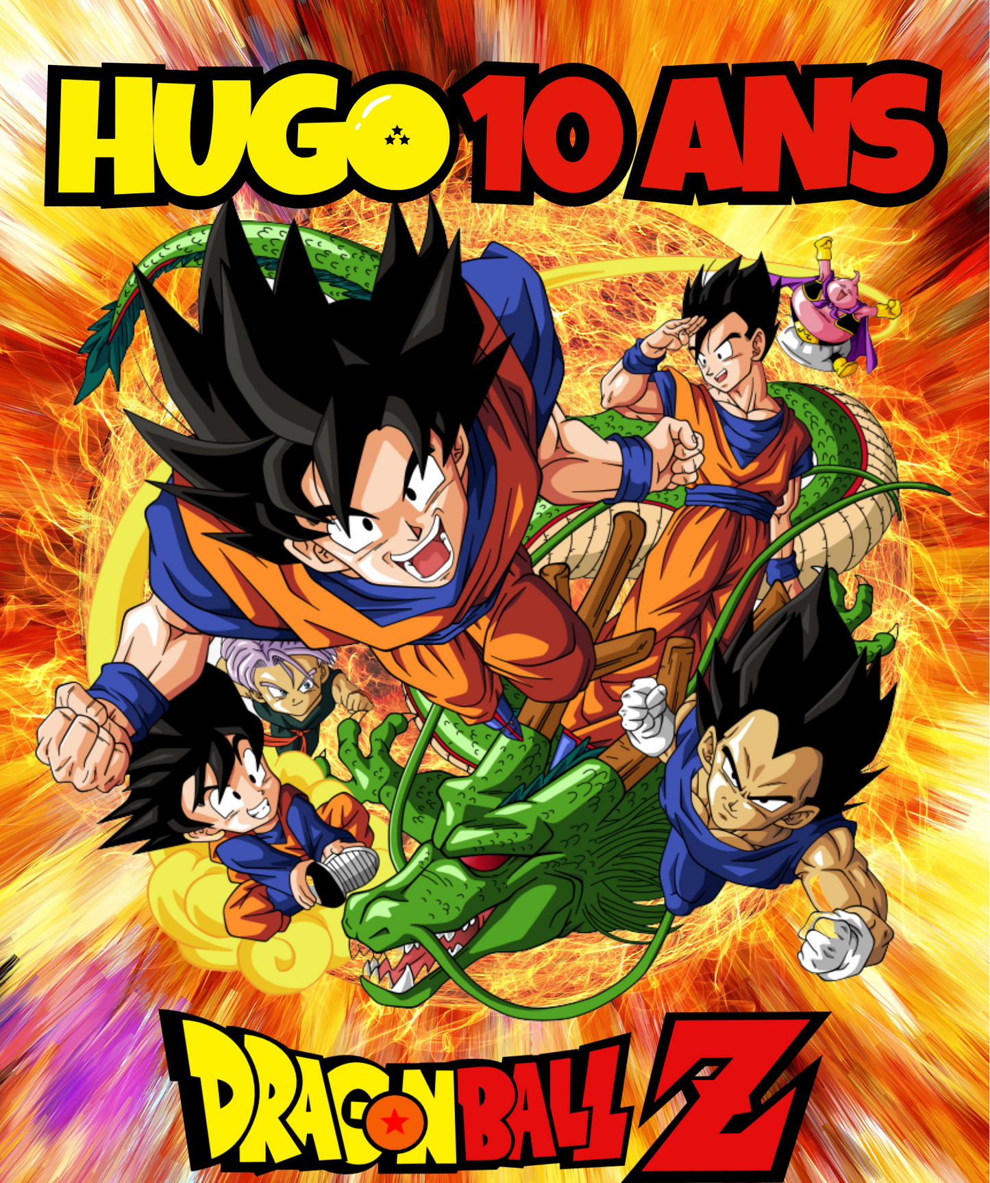 Thème Dragon Ball Z Orange