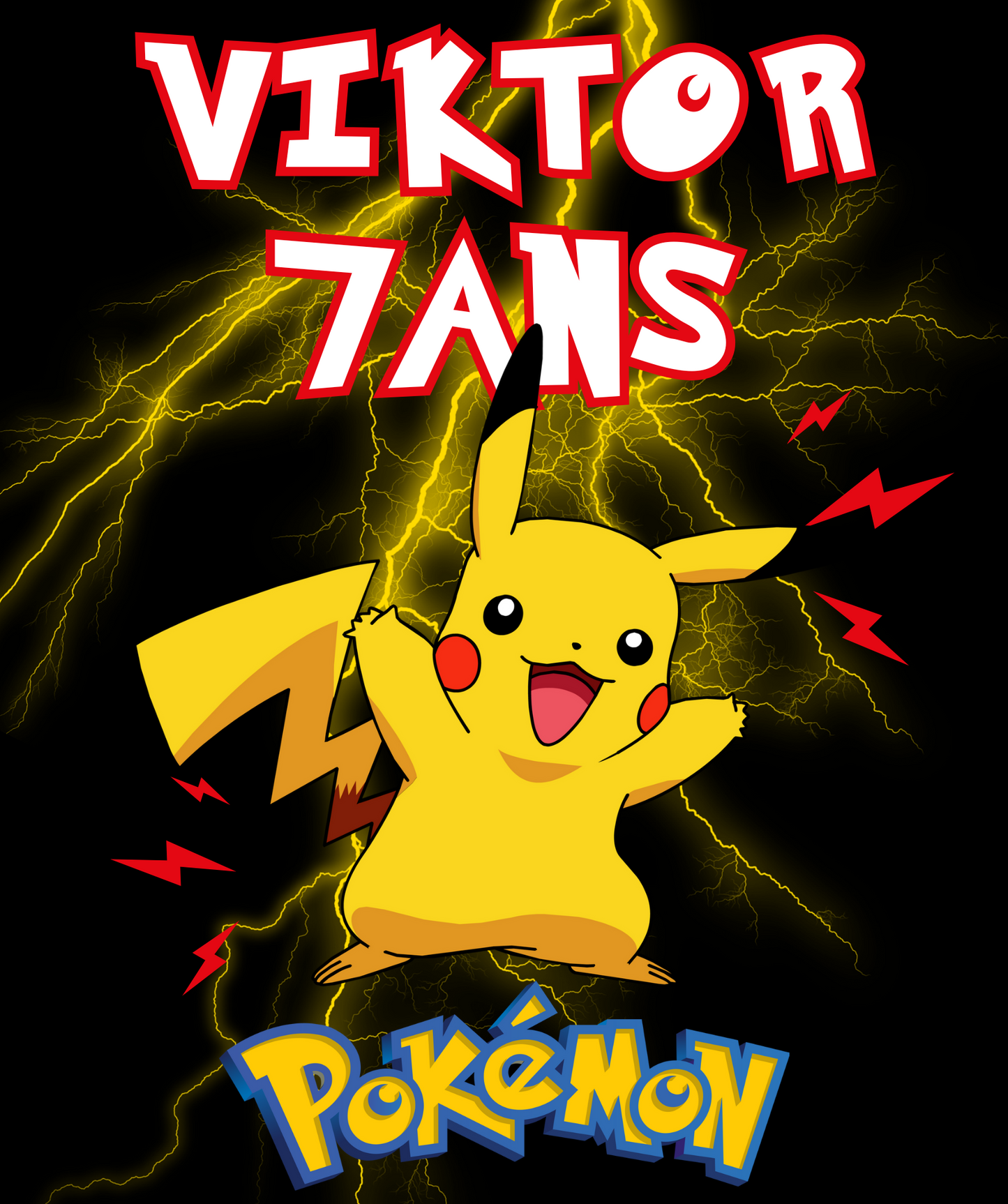 Thème Pokemon - Pikachu Noir