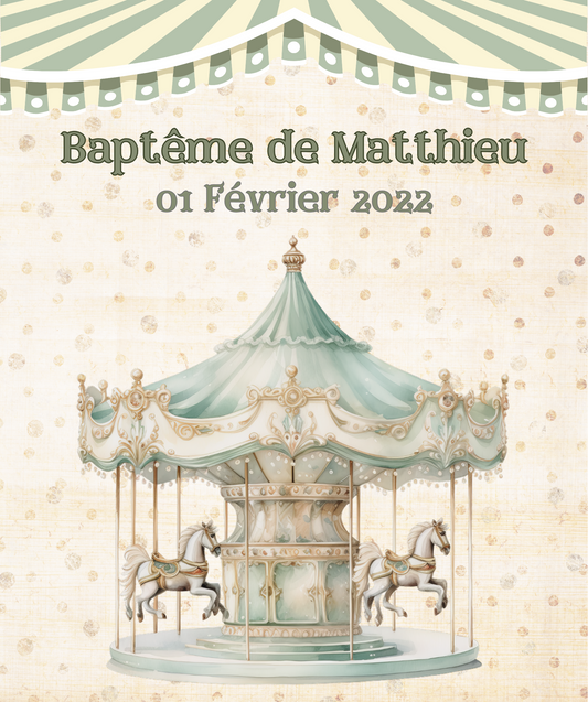 Thème Carrousel Vert