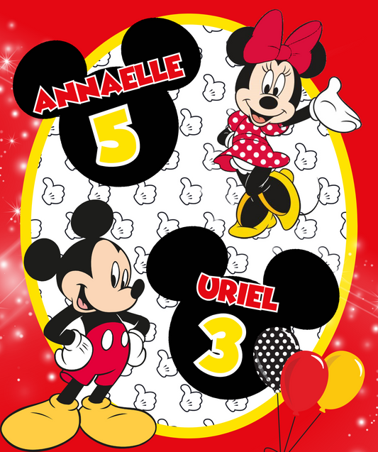 Thème Mickey Rouge