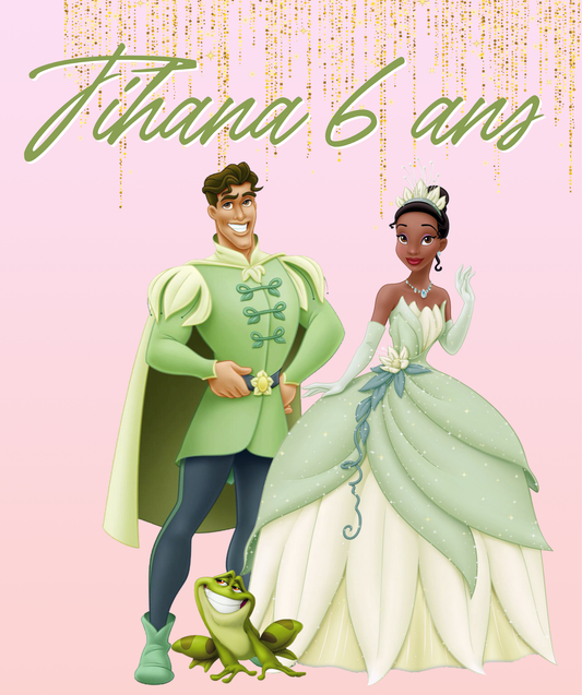Thème Princesse Disney - Tiana La Princesse et la Grenouille