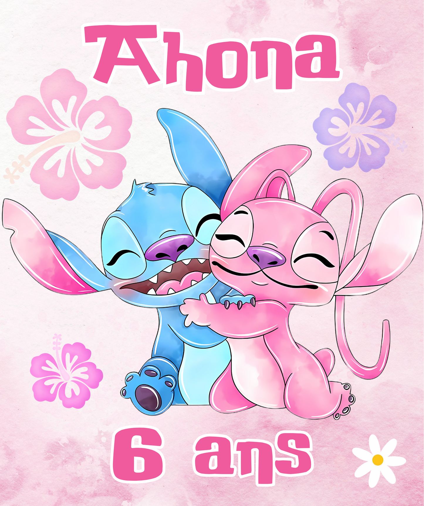 Thème Stitch Rose Pastel