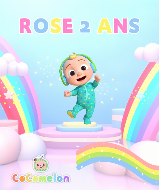 Thème Cocomelon Arc-en-ciel