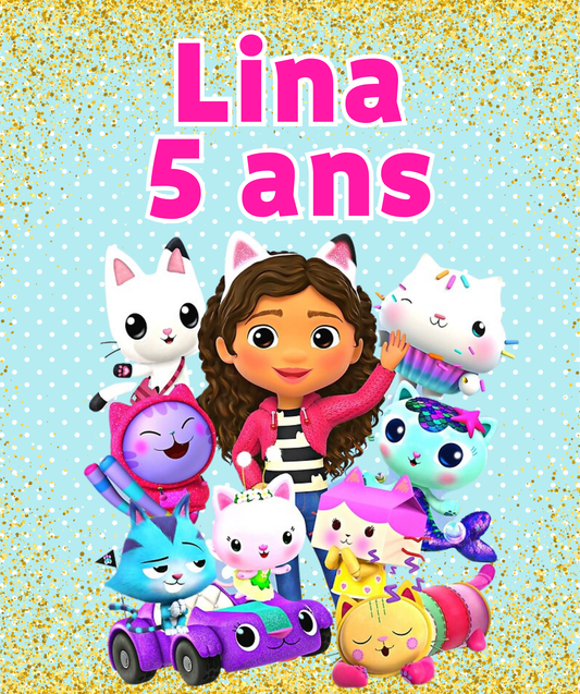 Thème Gabby et la Maison Magique Or