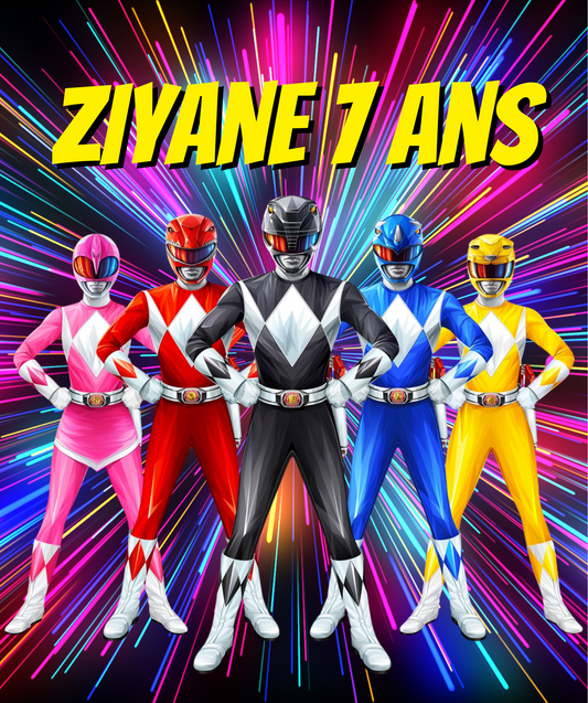 Thème Power Ranger