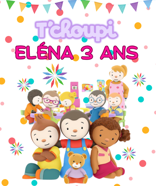 Thème T'choupi & ses amis