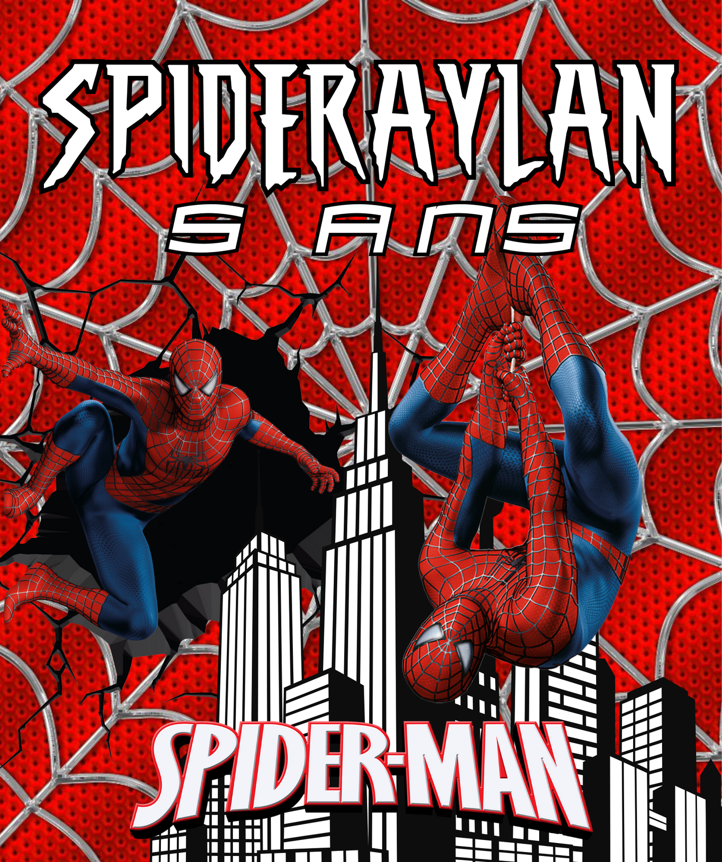 Thème Spiderman Rouge