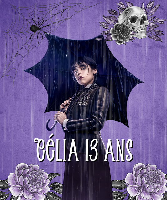 Thème Wednesday Violet