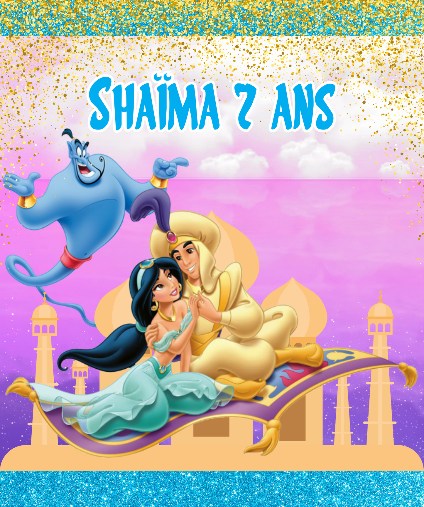 Thème Princesse Disney - Jasmine & Aladin