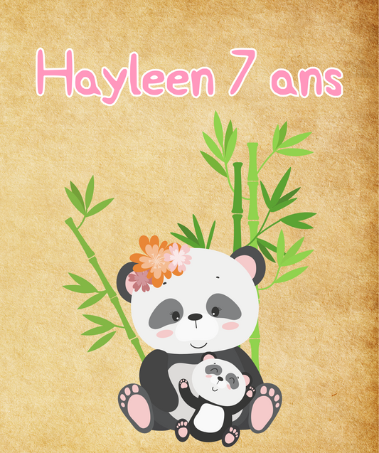 Thème Animaux - Panda