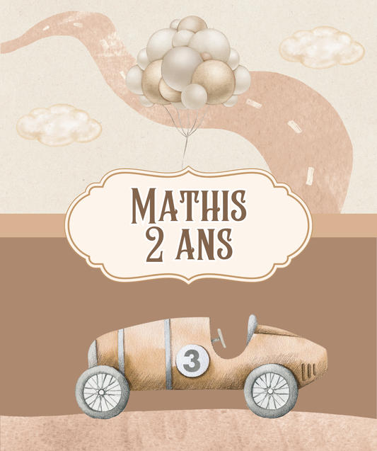 Thème Voiture Rétro Beige 2