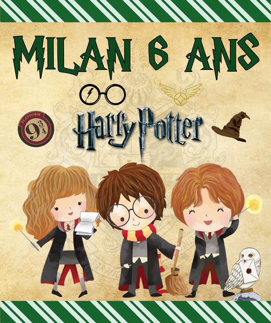 Thème Harry Potter-Serpentard Kids