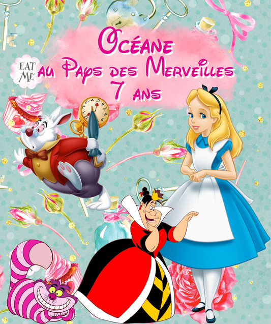 Thème Alice aux Pays des Merveilles