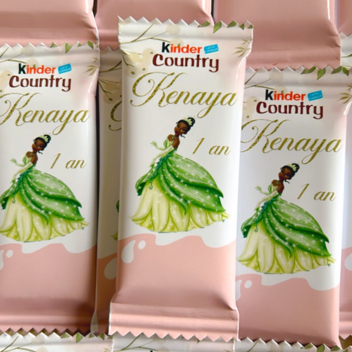 décoration personnalisée  tiana anniversaire