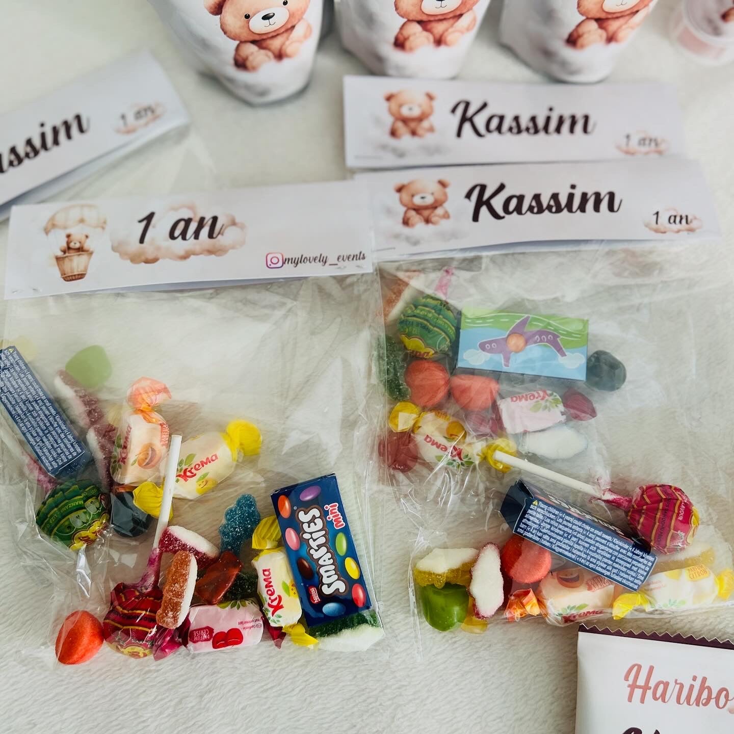 Sachet de Bonbons Personnalisé