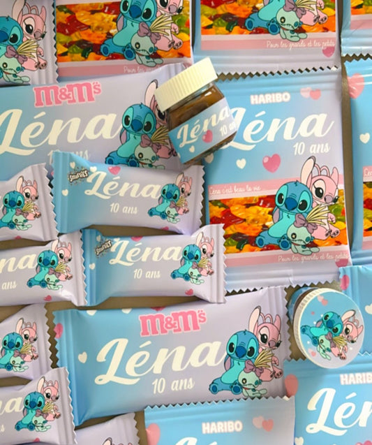 Thème Stitch & Angel Bleu