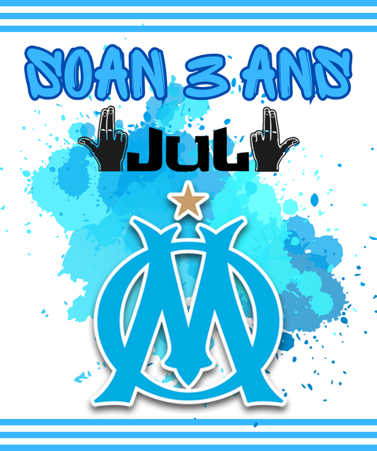 Thème Football - Olympique de Marseille & Jul