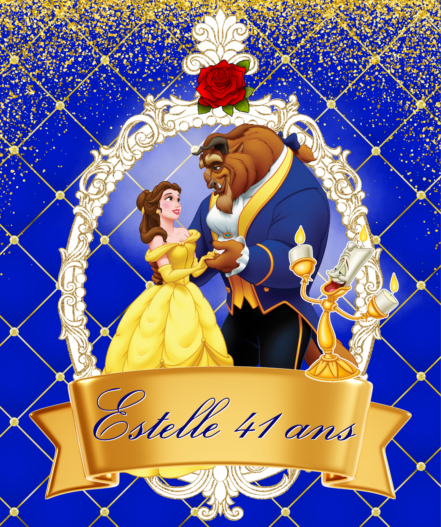 Thème Princesse Disney - La Belle et la Bête