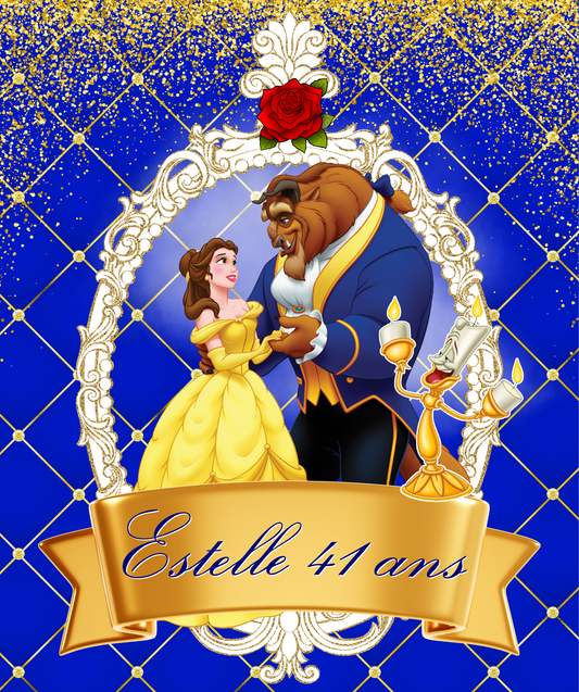 Thème Princesse Disney - La Belle et la Bête