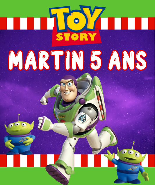 Thème Toy's Story - Buzz L'éclair violet