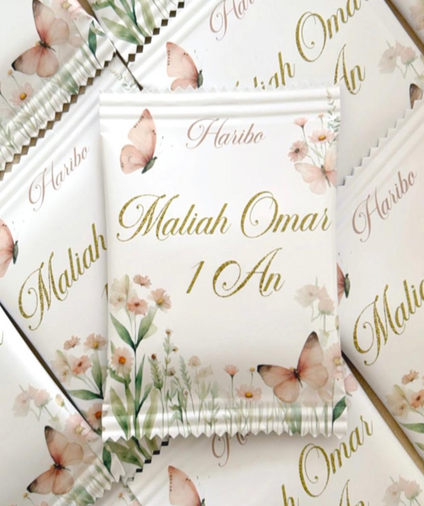 Thème Fleurs & Papillon Blanc