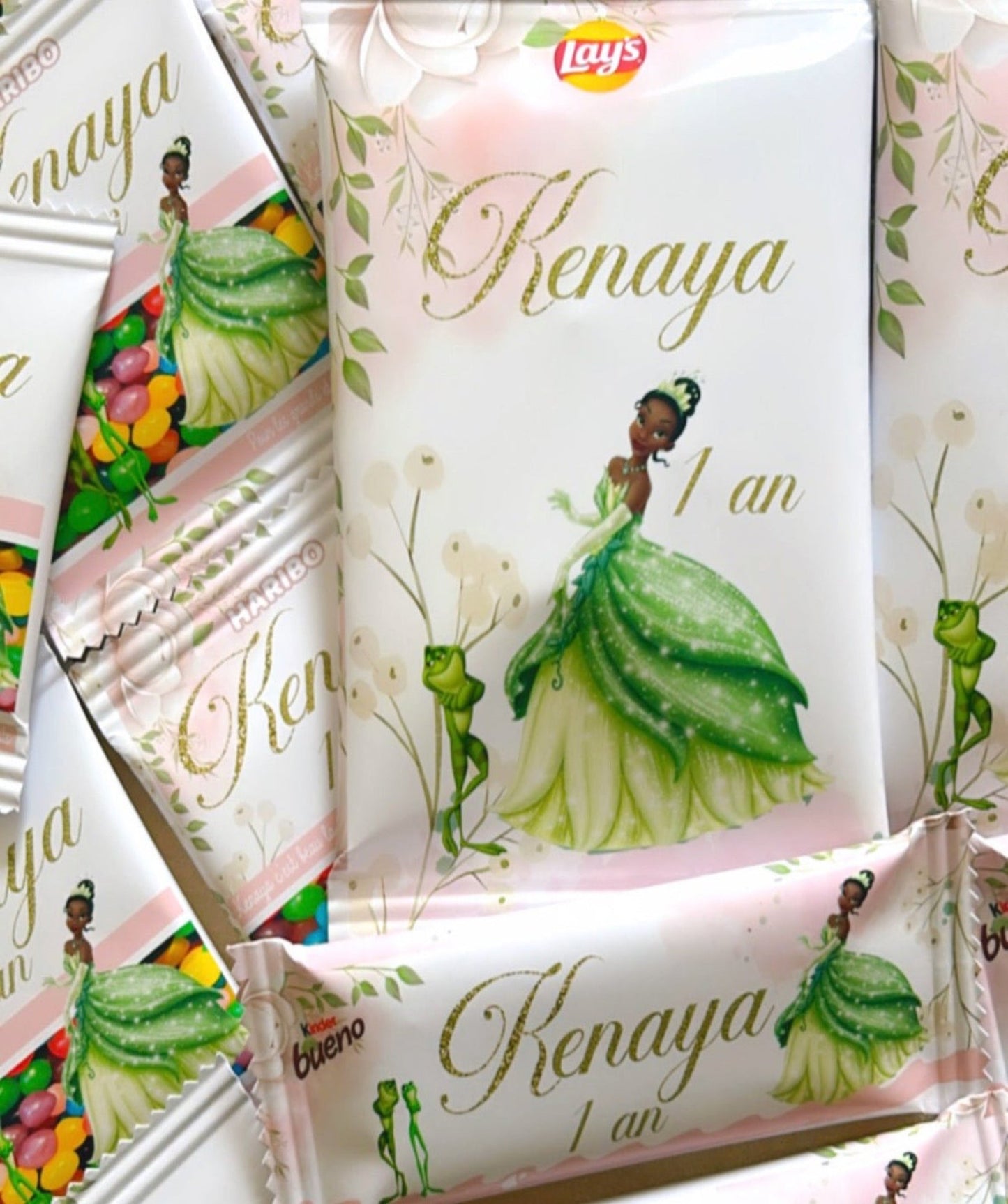 Thème Princesse Disney - Tiana La Princesse et la Grenouille Rose