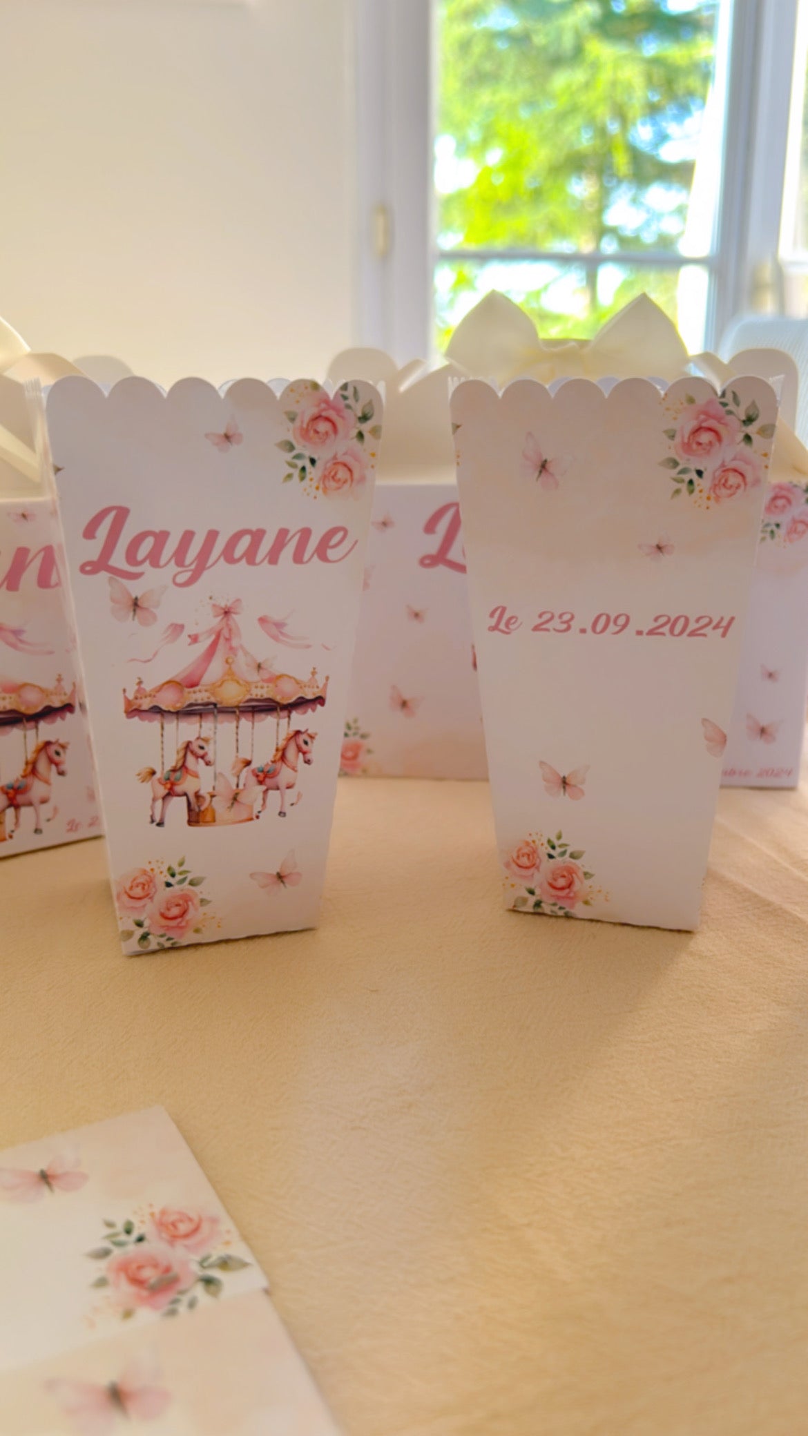 décoration personnalisée thème carrousel