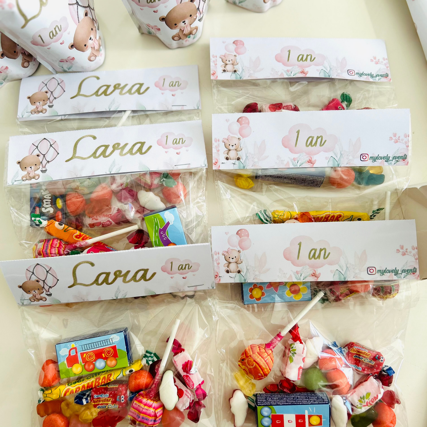 Sachet de Bonbons Personnalisé