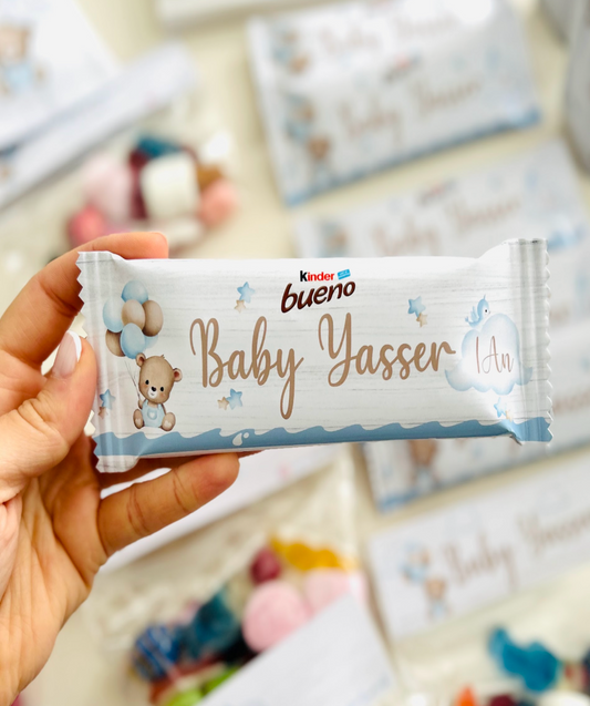 Thème Ourson Ballon & Nuage Bleu