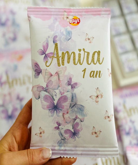 Thème Papillon Rose & Violet