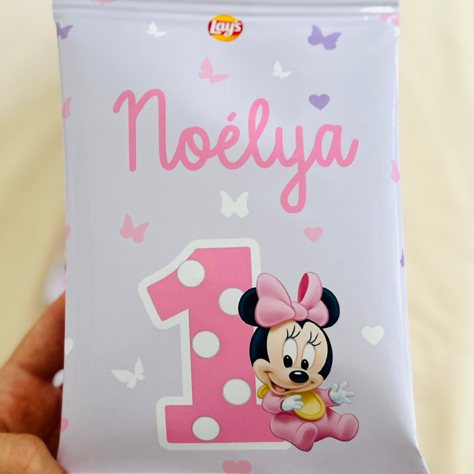 décoration personnalisée anniversaire thème minnie