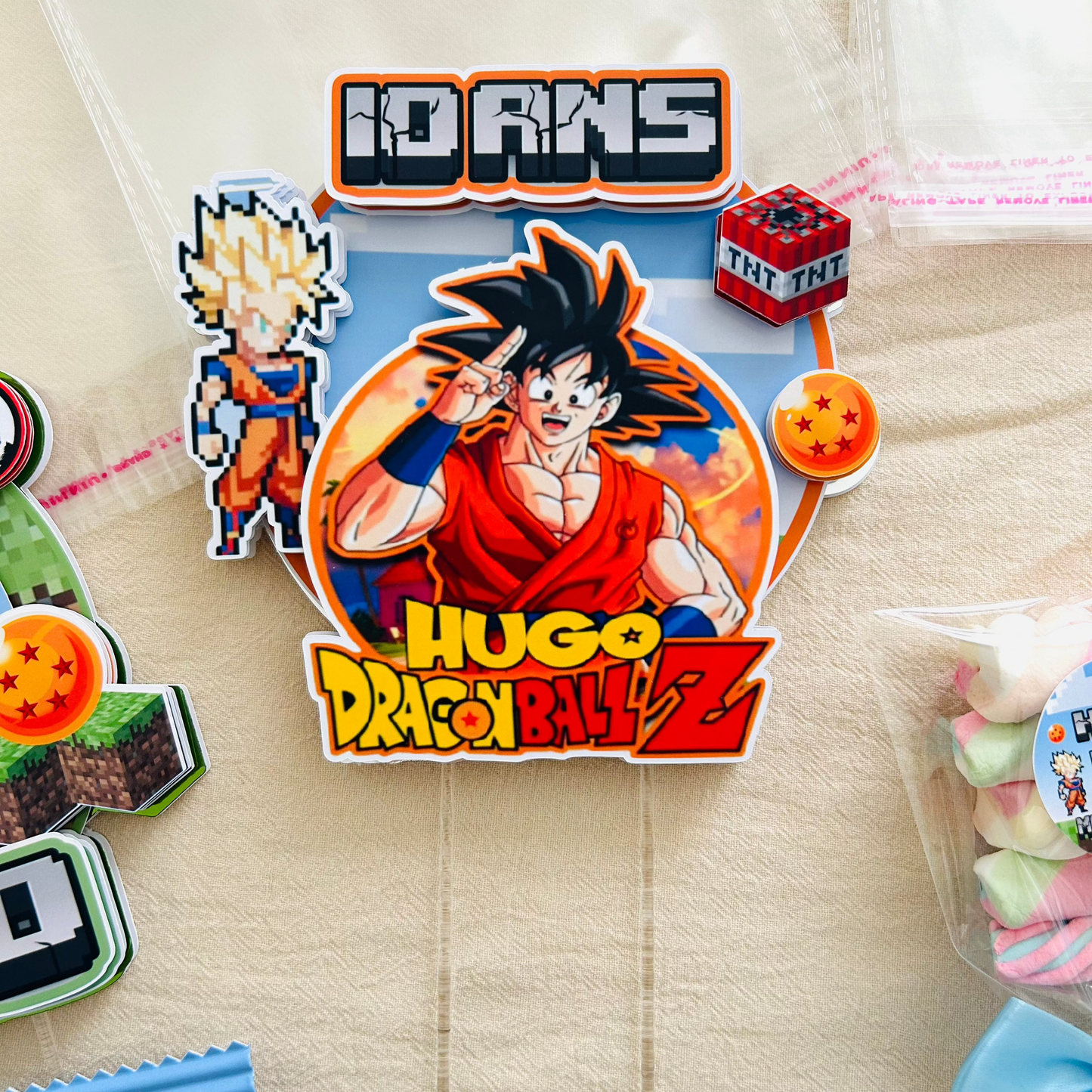 Thème Dragon Ball Z - Minecraft
