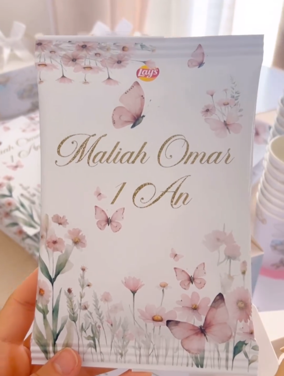 décoration personnalisée thème champêtre