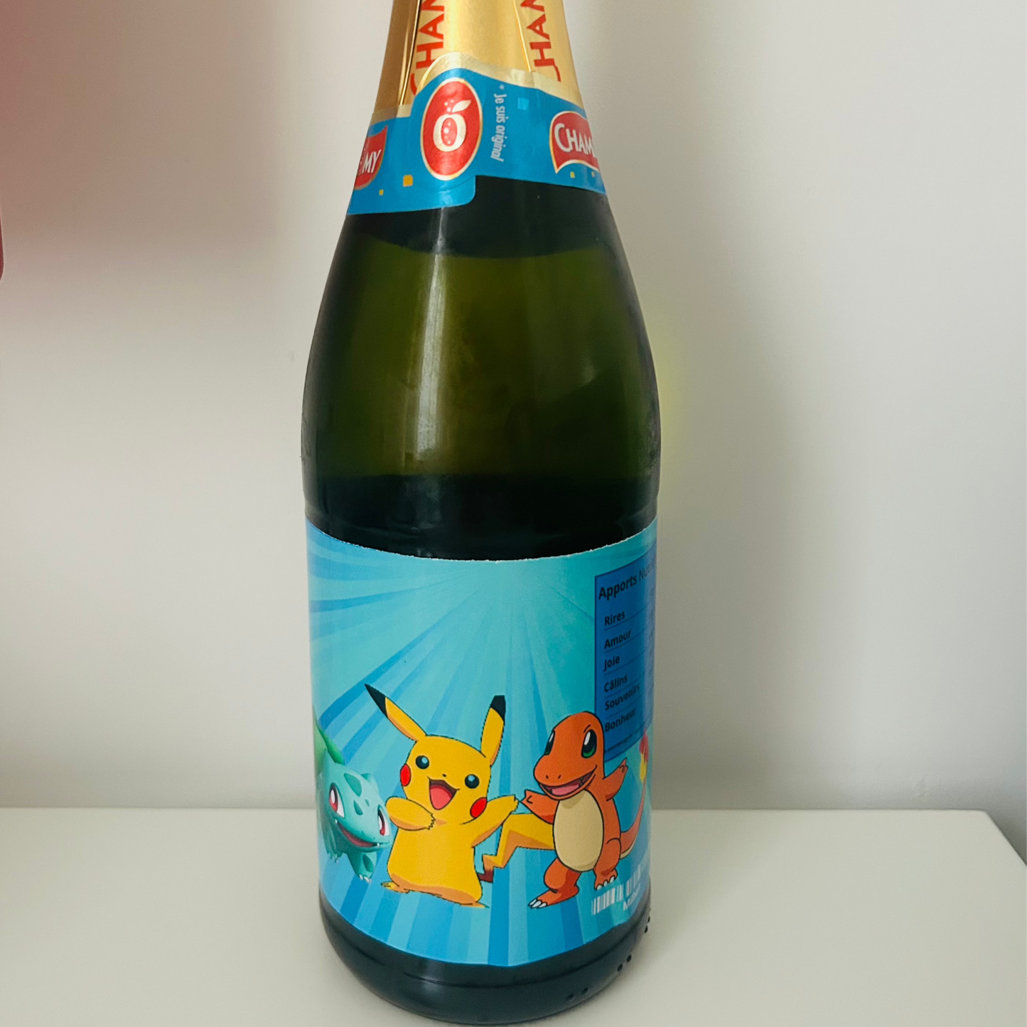 Etiquette Personnalisée Contour pour Champomy