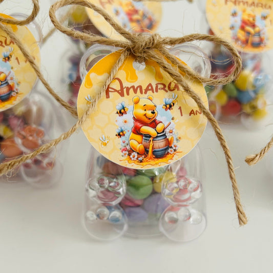 Boîte Ourson Garnie de Smarties