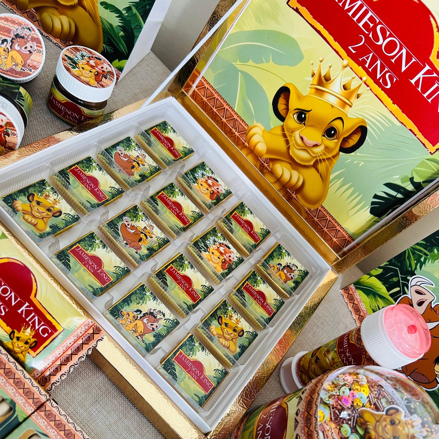 Boîte de Chocolats Personnalisés