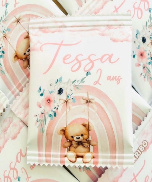 Thème Ourson Rose Bohème