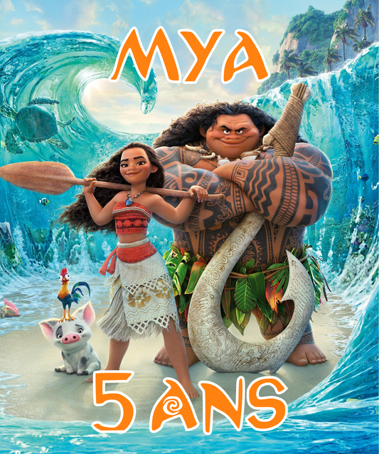 Thème Princesse Disney -  Vaiana