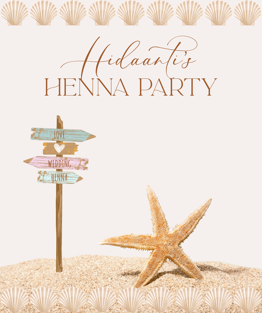 Thème Henné Party
