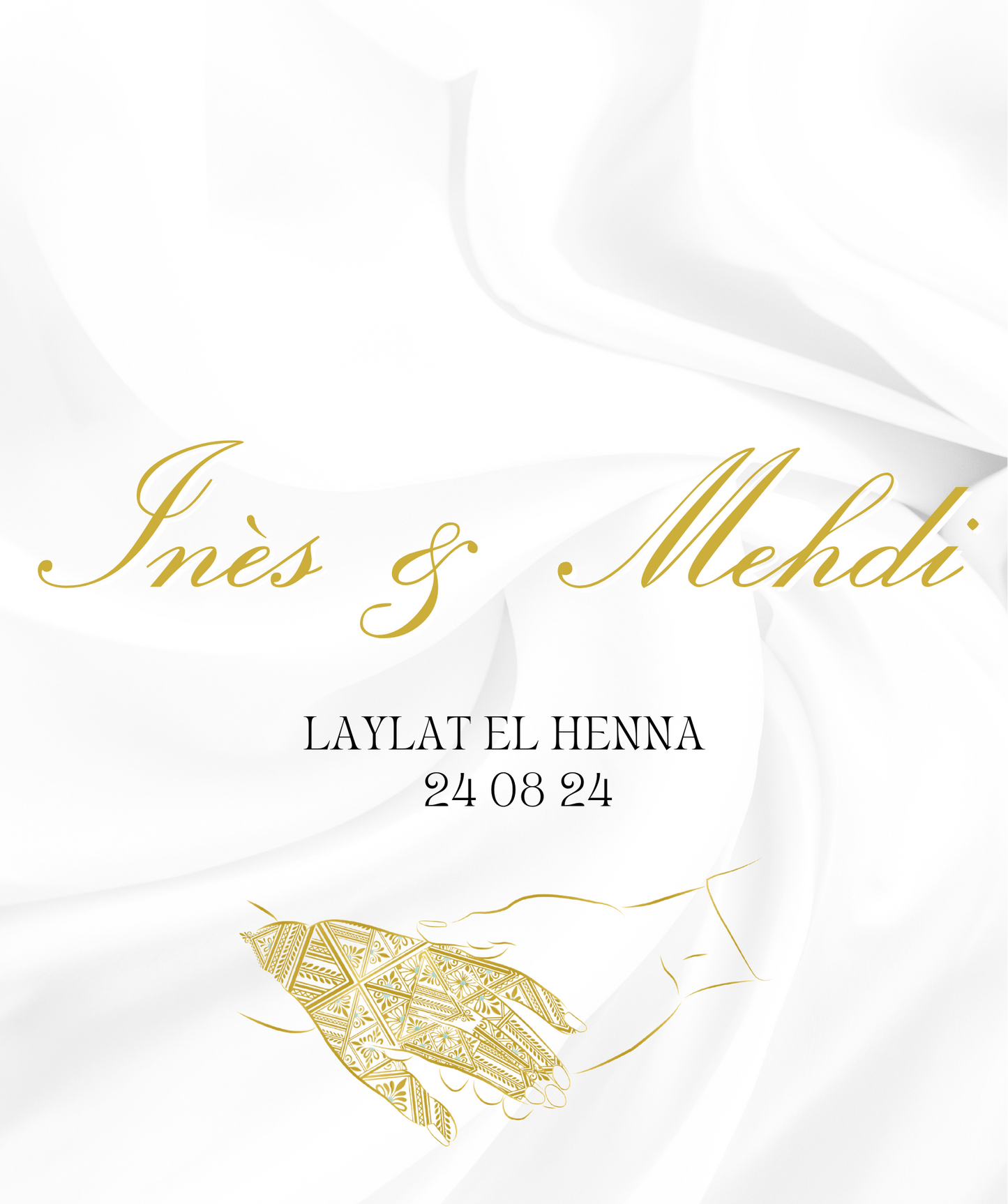 Thème Mariage Blanc & Or