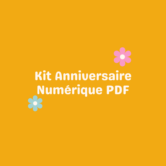 Pack Anniversaire Numérique à imprimer (PDF)