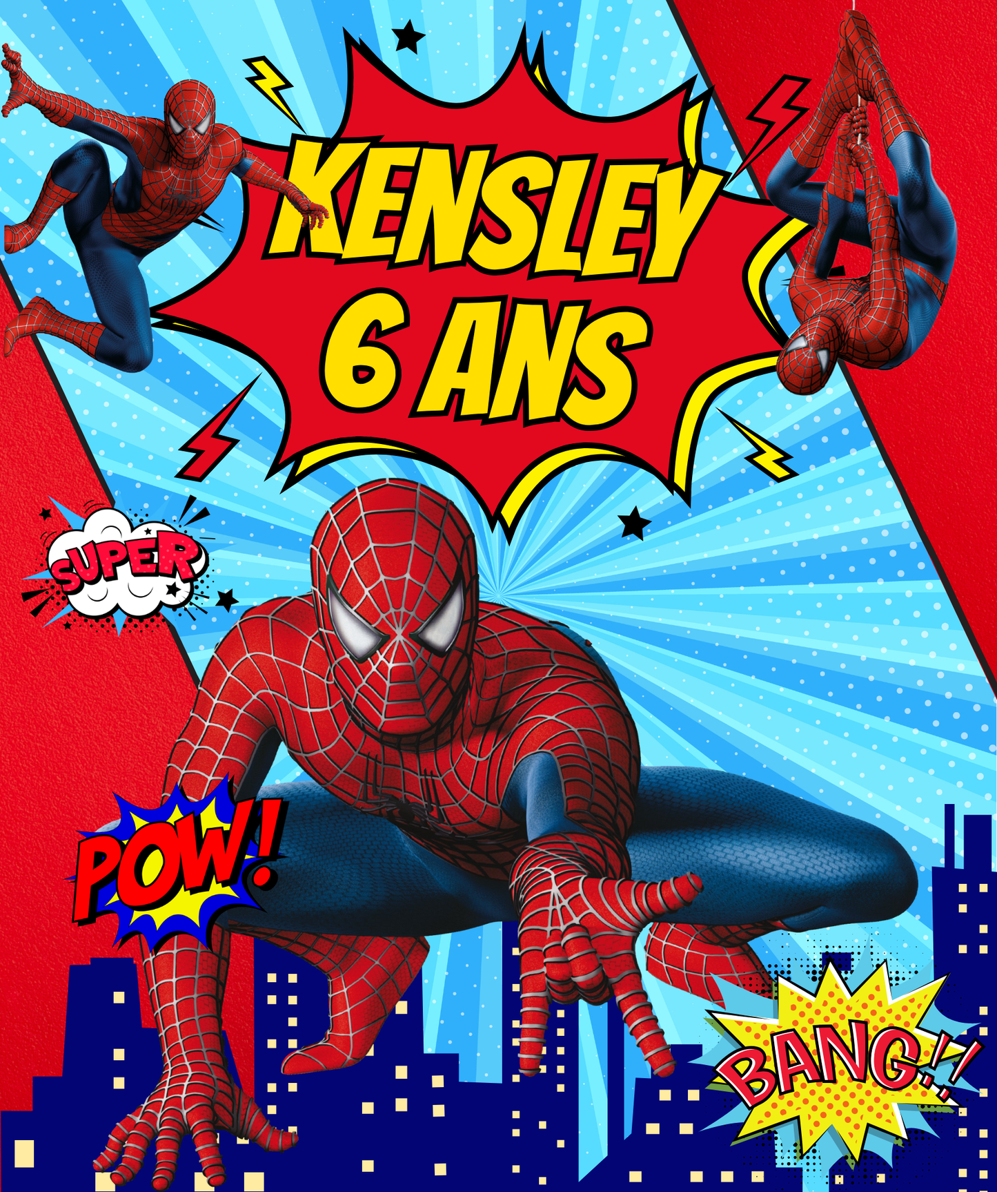 Thème Spiderman Comics