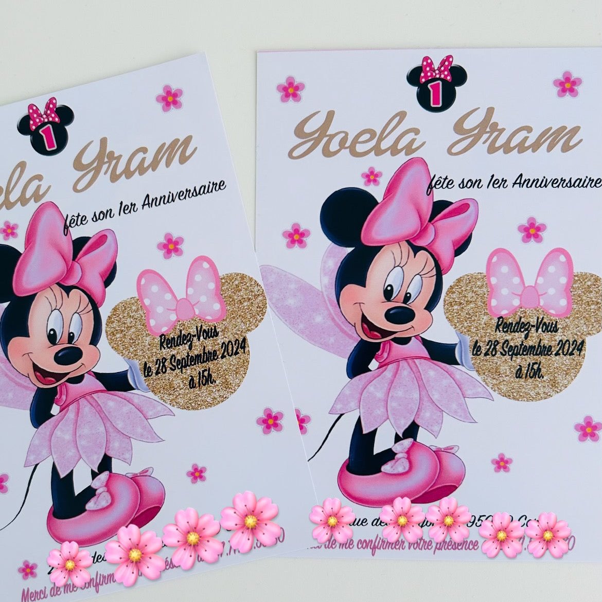 décoration personnalisée thème minnie