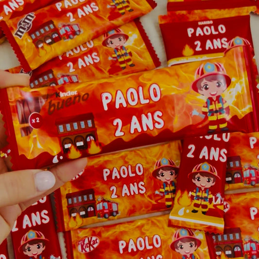 Etiquette Personnalisée  pour Choco Bueno