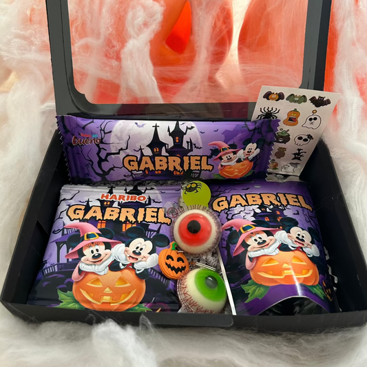 coffret Halloween confiserie personnalisée mickey halloween