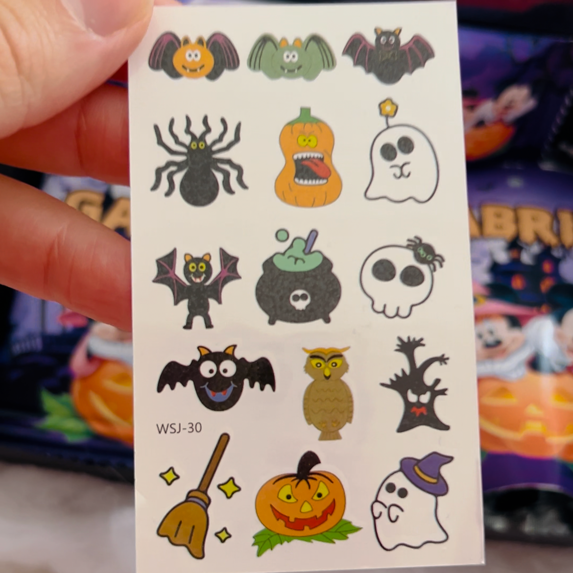 coffret Halloween confiserie personnalisée mickey halloween