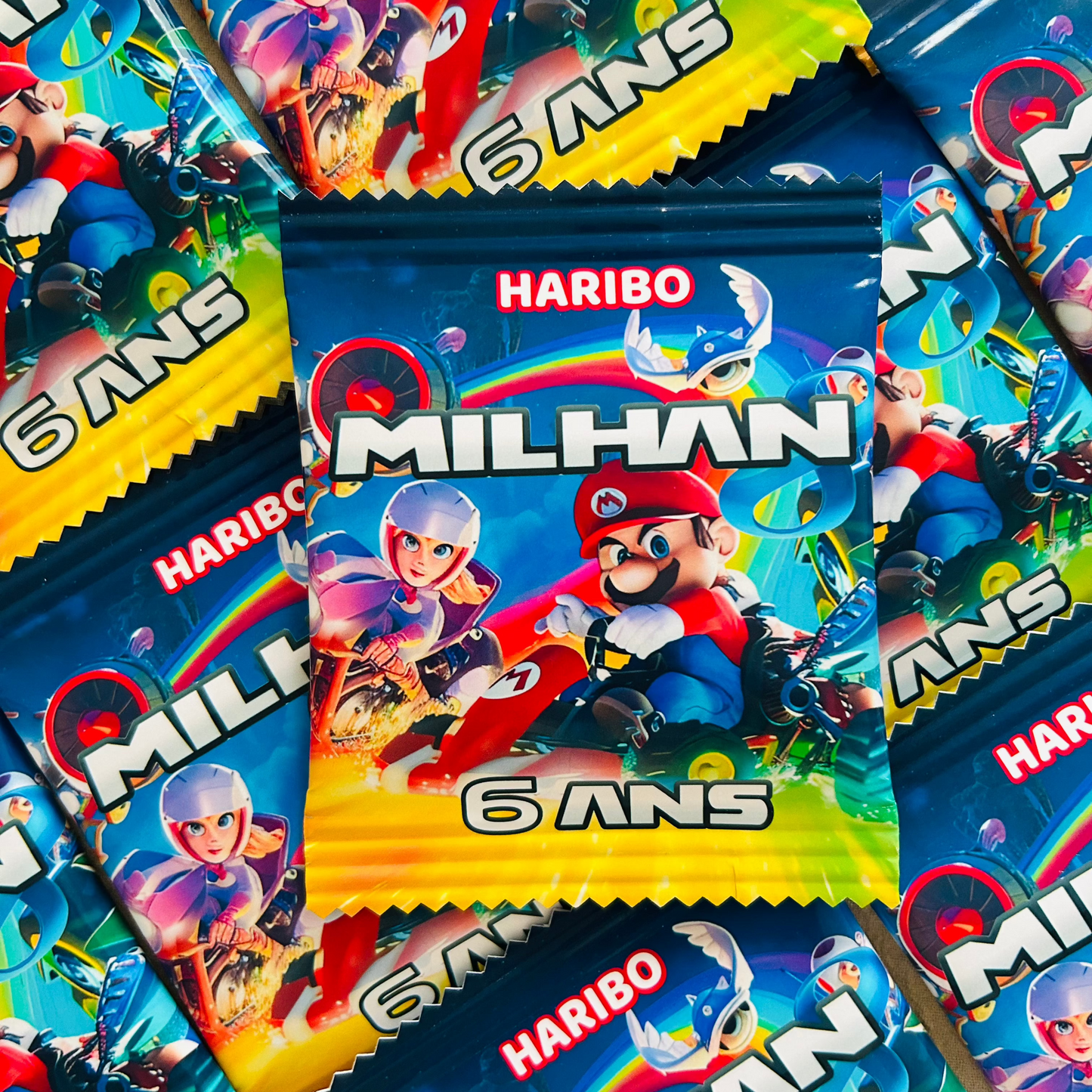 Sachet de bonbons HARIBO Personnalisé