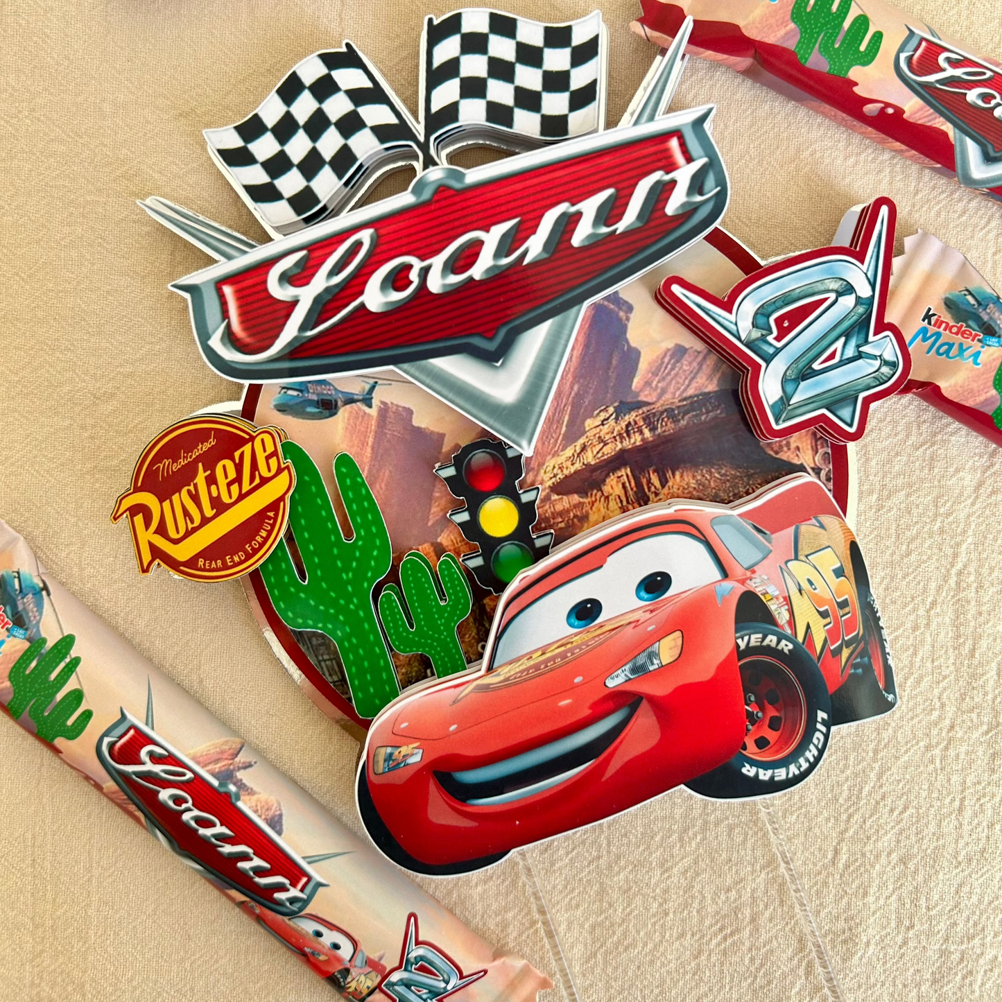 Thème Flash McQueen Cars 2