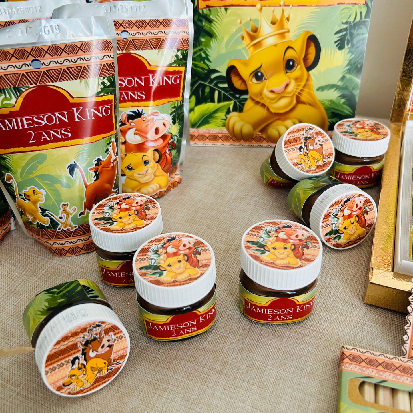 Thème Simba et ses amis