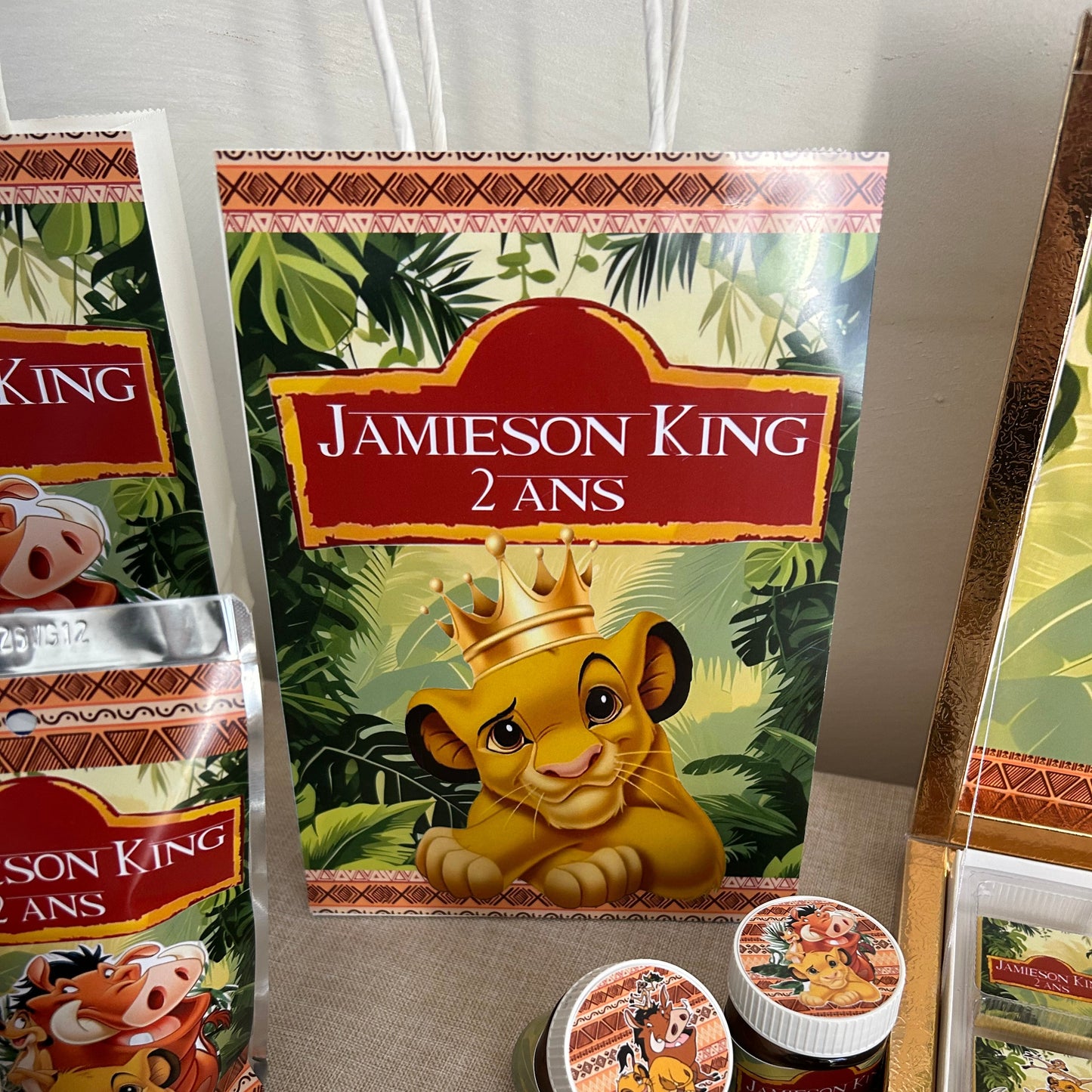 Thème Simba et ses amis